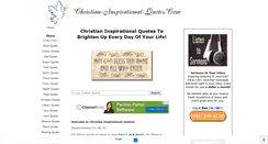 Desktop Screenshot of christian-inspirational-quotes.com